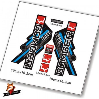 Mountain Bicycle Fork Decal Stickers for Marzocchi  bomber 888